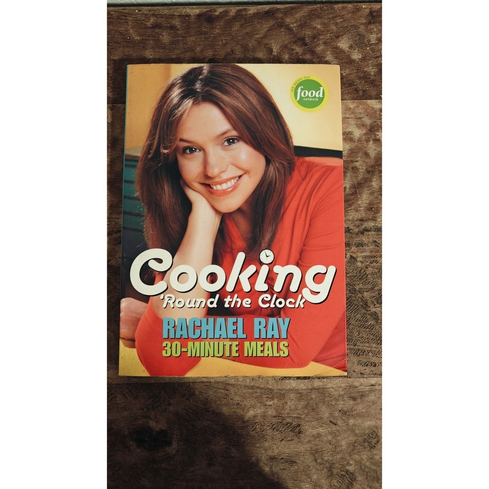 Vintage 2004 Rachael Ray 30-Minute Meals Food Network Cookbook Recipes Cook Book